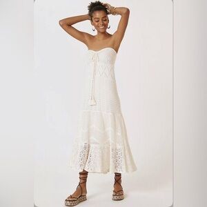 Farm Rio Crochet Maxi Dress